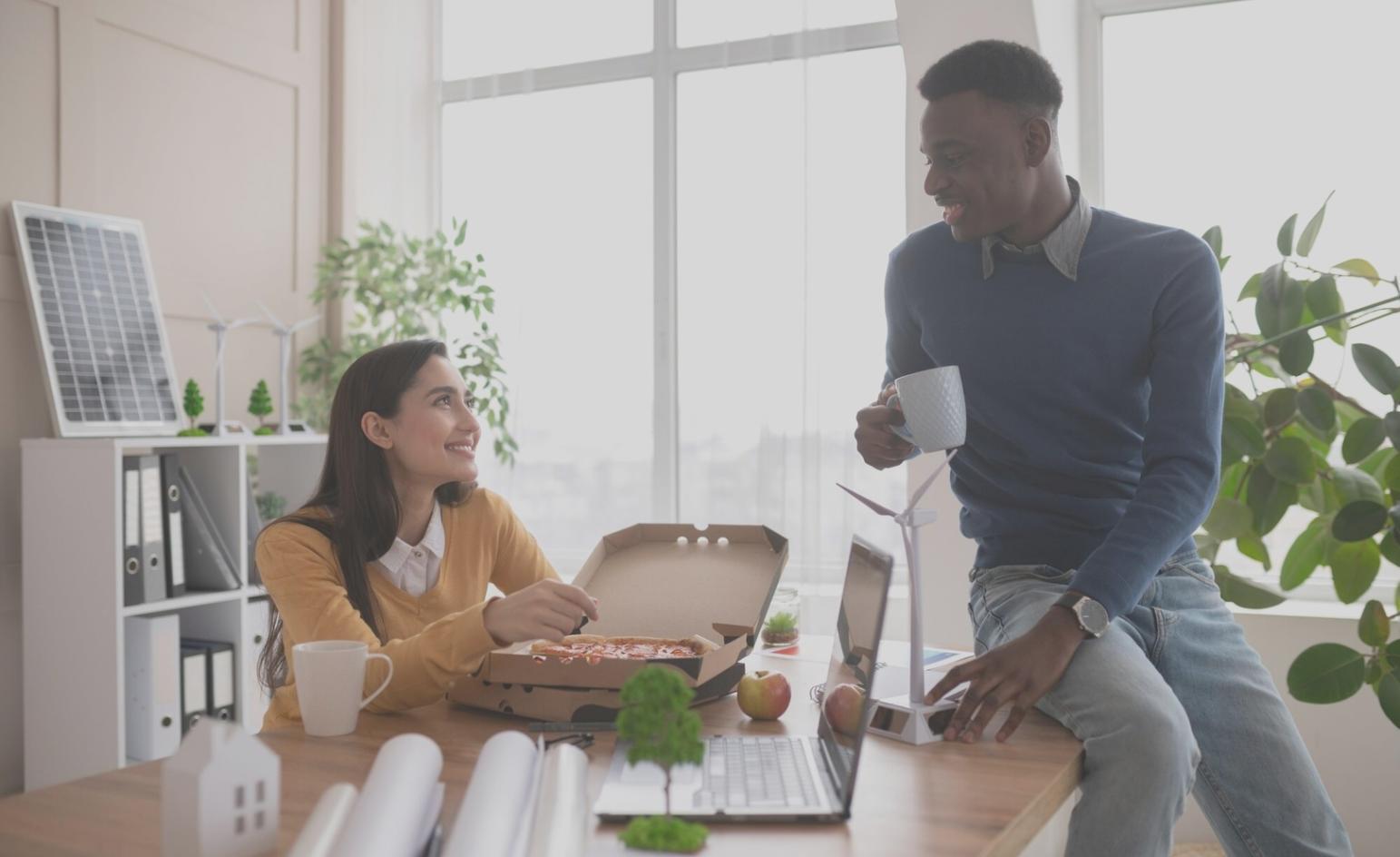 Professional consultation meeting discussing budget communication strategies